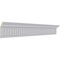 Ekena Millwork 5 5/8"H x 3"P x 6 1/4"F x 94 1/2"L Naomi Crown Moulding MLD06X03X06NA - alternate 3